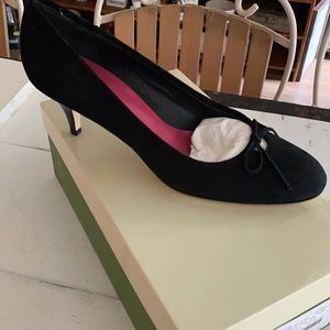 Kate Spade Cybill Black Suede 9.5